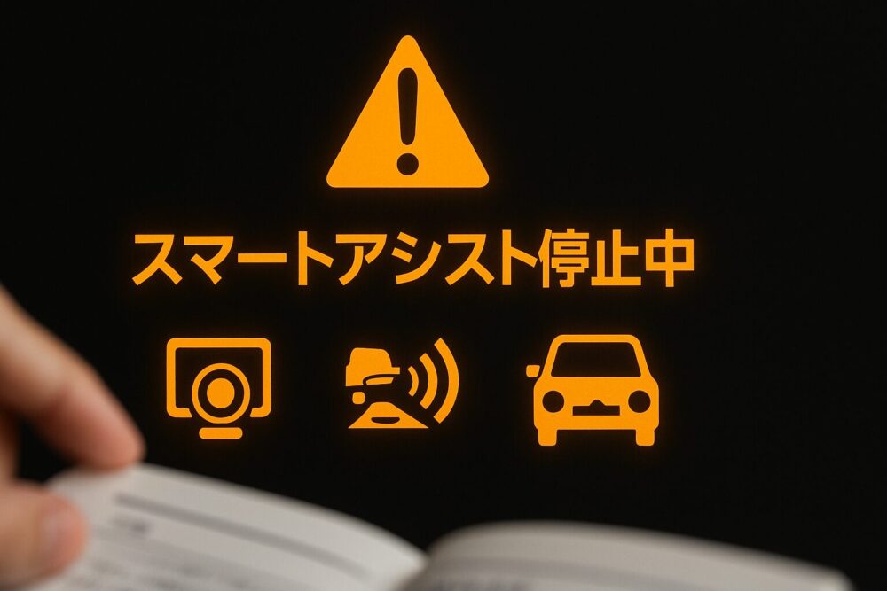 ダイハツ車における三角ビックリマークのよくある事例