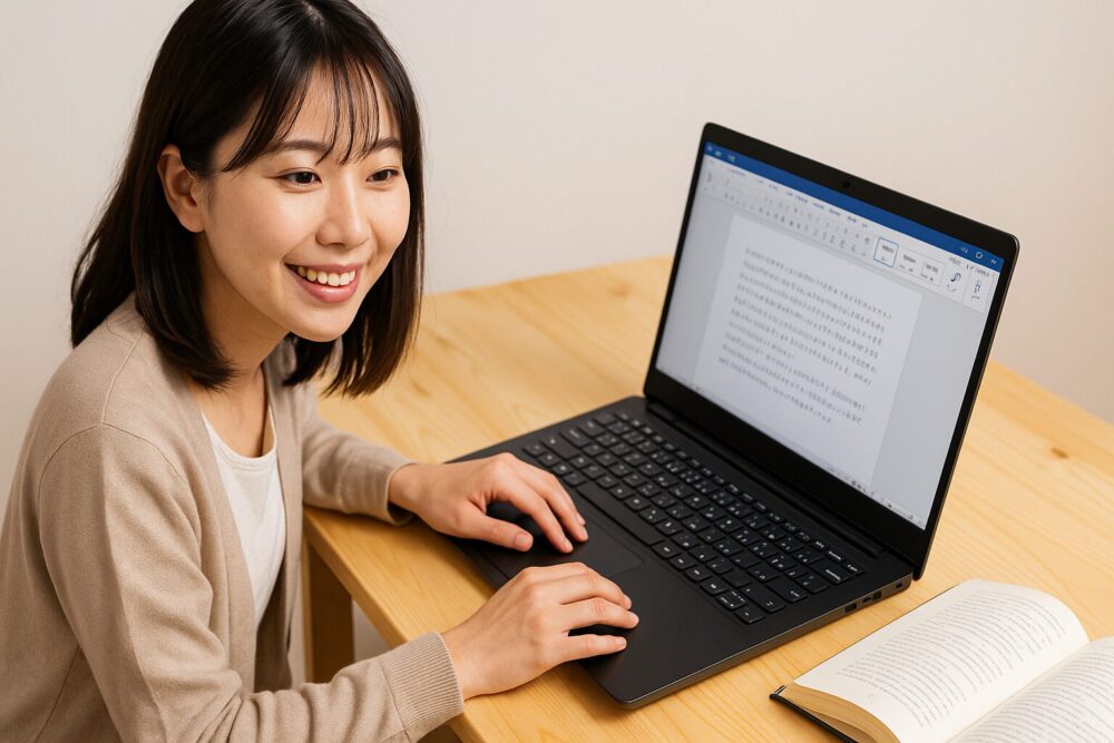 パソコンで小説を書く初心者向け!便利ソフトと効率的な書き方