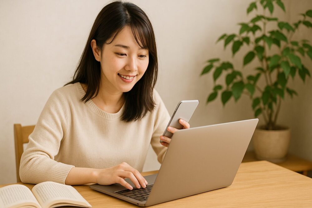 スマホとパソコンで小説を同期する方法