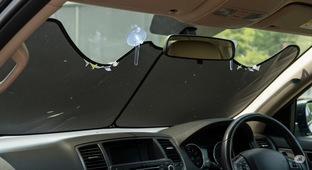 車用サンシェードの主なデメリット