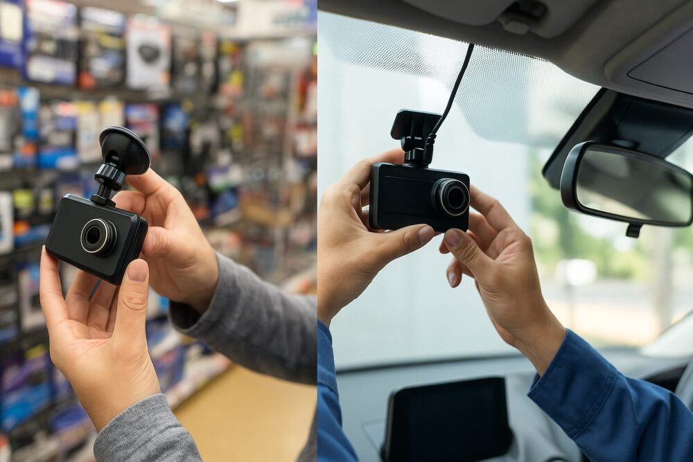 ドラレコはどこで買うと満足度が高い?価格と取り付け方法を比較紹介