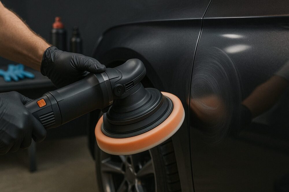 車のひっかき傷の直し方はコンパウンド