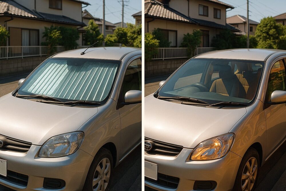車のサンシェードはいらないのか徹底検証