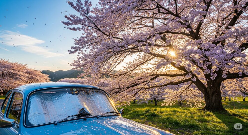 サンシェードはいつから使うのが効果的か